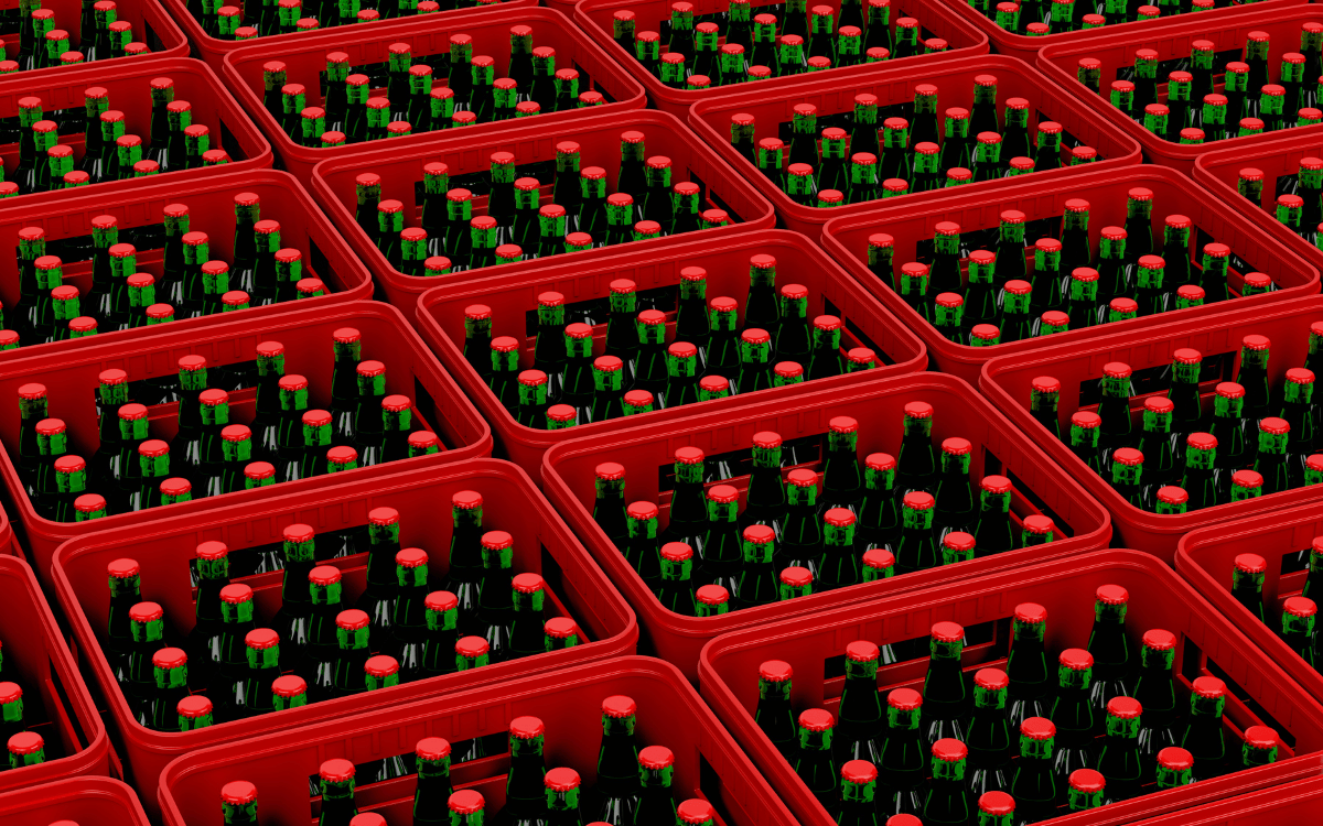 cajas de cerveza preparadas por distribuidor en Rubí para hostelería